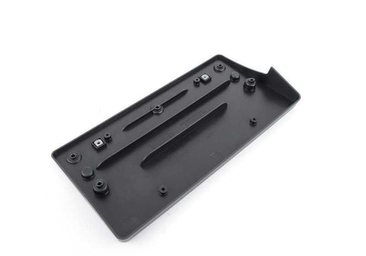 Soporte para matrícula OEM 51138062182 para BMW F22, F23, F87. Original BMW.