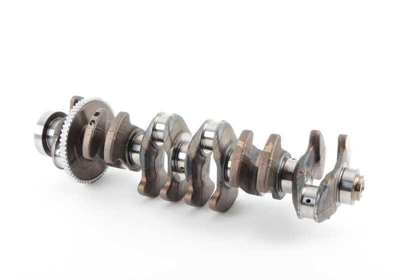 Crankshaft without bearing OEM 11217527881 for BMW E82, E88, E90, E91, E92, E93, E60, E61, F01, F02, E71, E89. Original BMW.