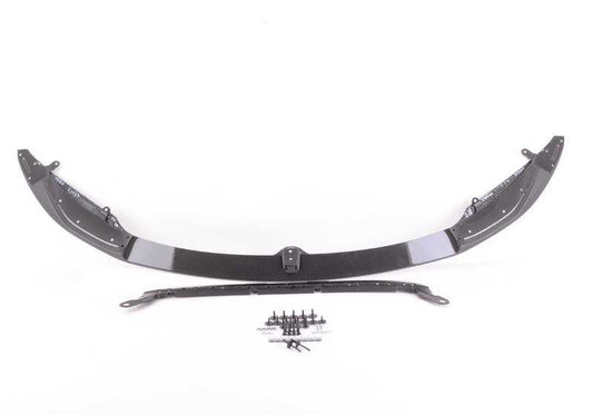 Splitter delantero M Performance carbono OEM 51192410360 para BMW F80, F80N, F82, F82N, F83, F83N. Mejora estética y aerodinámica del frontal. Original BMW.