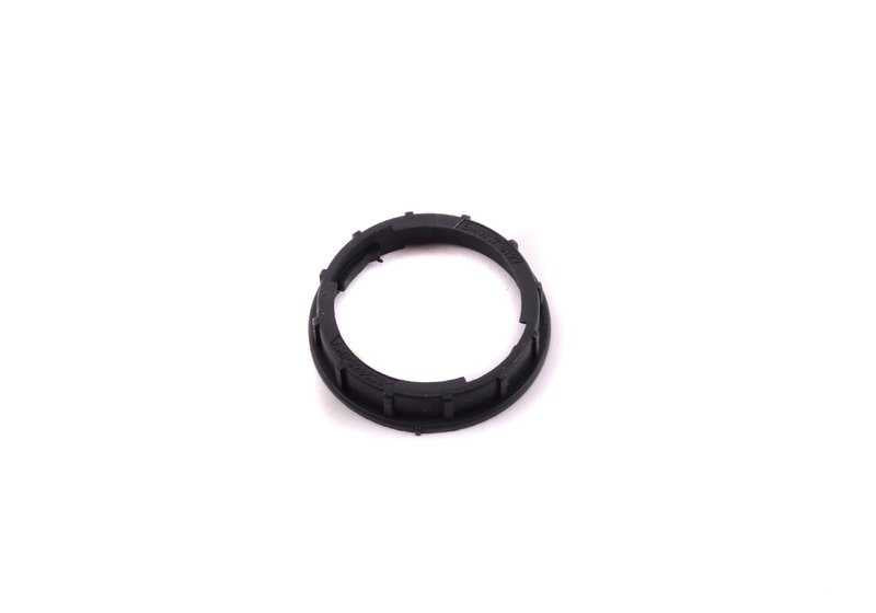 Anillo de seguridad OEM 12521718127 para BMW E30, E34, Z1. Compatible con modelos como 320i, 325i. Repuesto original BMW para fijación en sistemas eléctricos y de inyección.