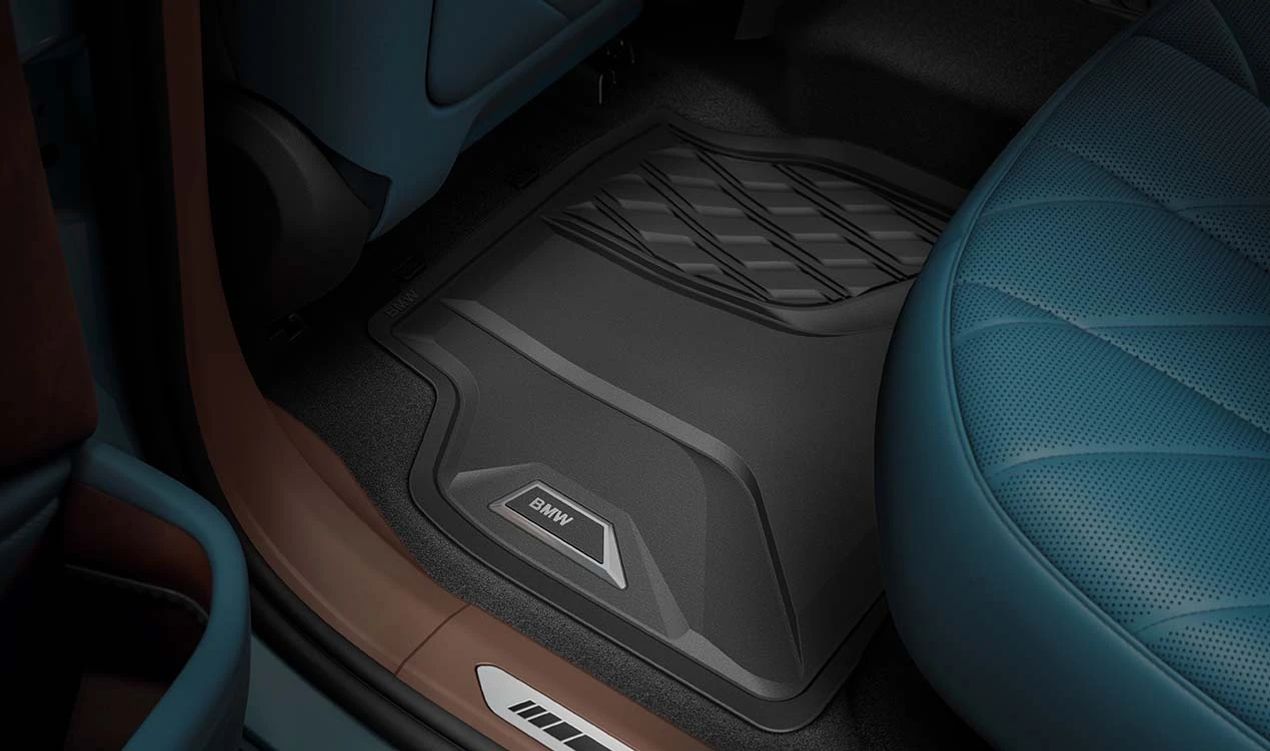Alfombrillas de goma BMW Allwetter OEM 51475A50926 para BMW G09. Original BMW.