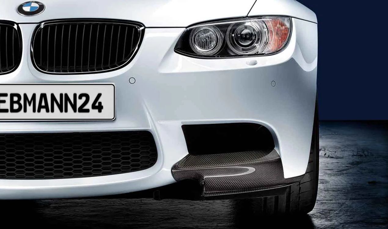 M Performance Frontaufsatz para BMW Serie 3 E90, E92, E93 (OEM 51112160272). Original BMW.