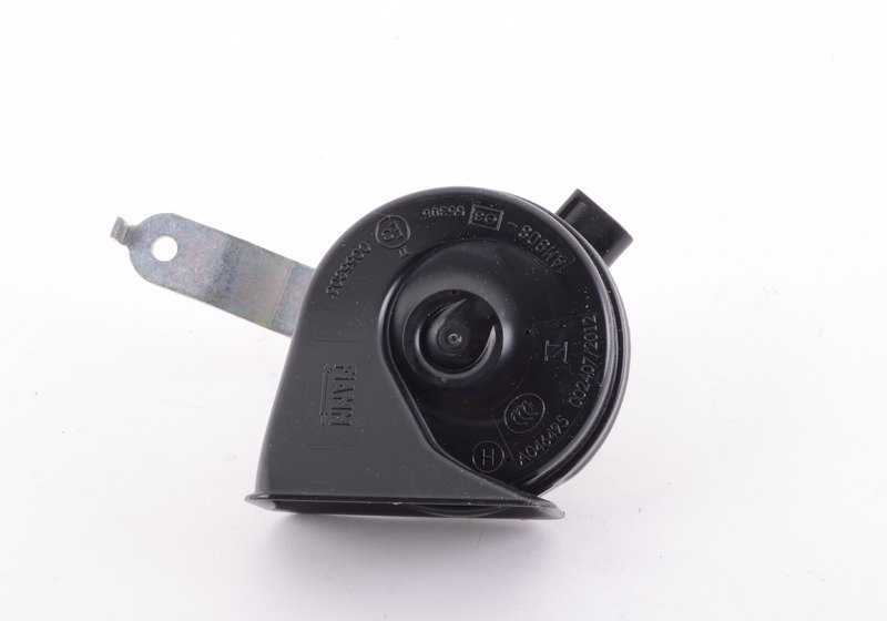 Claxon agudo (bocina) OEM 61337217703 para BMW X3 F25 y X4 F26. Compatible con modelos sDrive18d, sDrive20i. Original BMW.