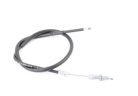 Cable del acelerador OEM 32731242128 para BMW E30, E28, E34, E24, E23. Longitud 675mm. Compatible con varios modelos clásicos. Recambio original BMW.