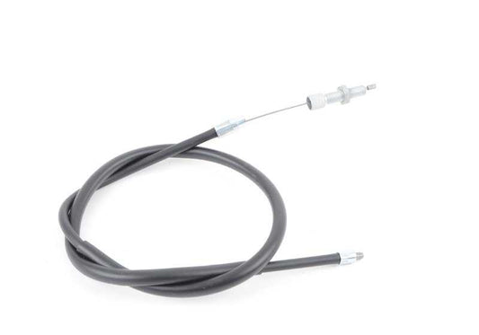 Cable del acelerador OEM 32731242128 para BMW E30, E28, E34, E24, E23. Longitud 675mm. Compatible con varios modelos clásicos. Recambio original BMW.