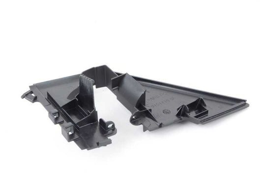 Right External Embels 52109151438 for BMW E93 (318i, 320d, 320i). Compatible with models made between 2008 and 2013. Black color. Original BMW.