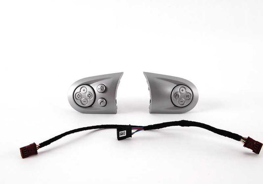 Juego interior multifunción para volante deportivo OEM 32309200098 para MINI R56, R56 LCI, Clubman R55, Cabrio R57... y más. Original MINI.