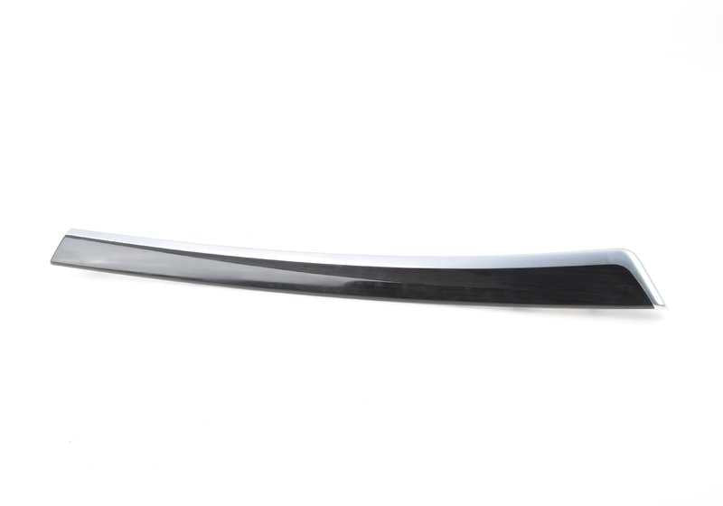 Embellecedor de puerta delantera derecha en madera Fineline OEM 51417225548 para BMW F10, F11, F18. Original BMW