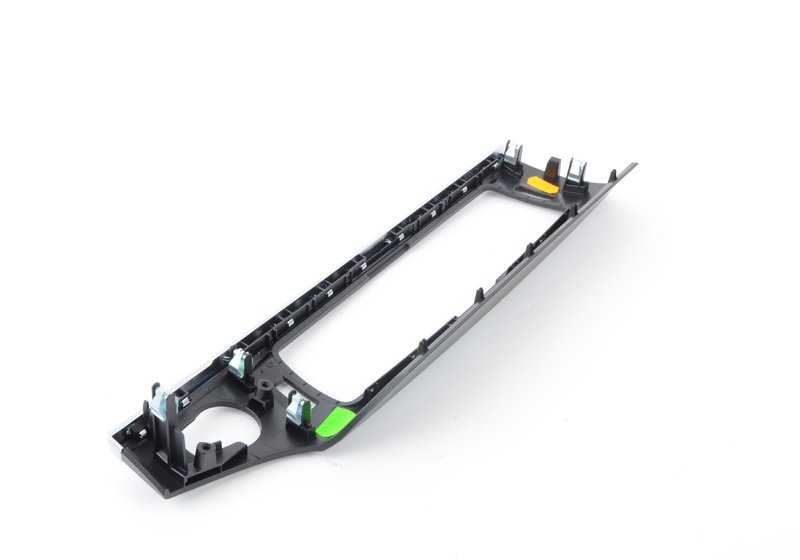 Embellecedor consola central OEM 51459184122 para BMW X3 F25 y X4 F26. Compatible con modelos sDrive18d, sDrive20i, sDrive28d, xDrive28i. Original BMW.