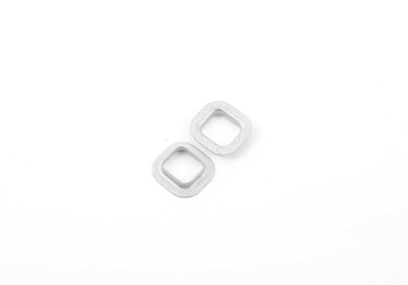 Juego de soportes para paragolpes delantero OEM 51112410004 para BMW E82, E88. Original BMW.