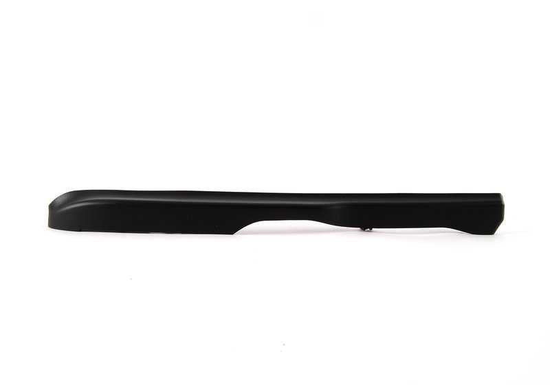Tapa embellecedora guía asiento derecho OEM 52108248212 para BMW E46, E63, E64. Original BMW.