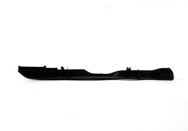 Tapa embellecedora guía asiento derecho OEM 52108248212 para BMW E46, E63, E64. Original BMW.