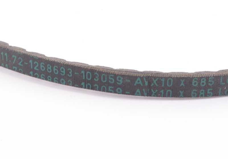 Correa trapézoïdale pour BMW E12, E24, E23 (OEM 11721268693). BMW d'origine.