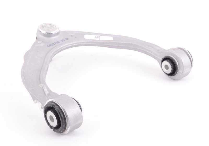 Brazo de suspensión superior derecho con silentblock OEM 31126863786 para BMW E70, E71, E72, F15, F16. Original BMW.