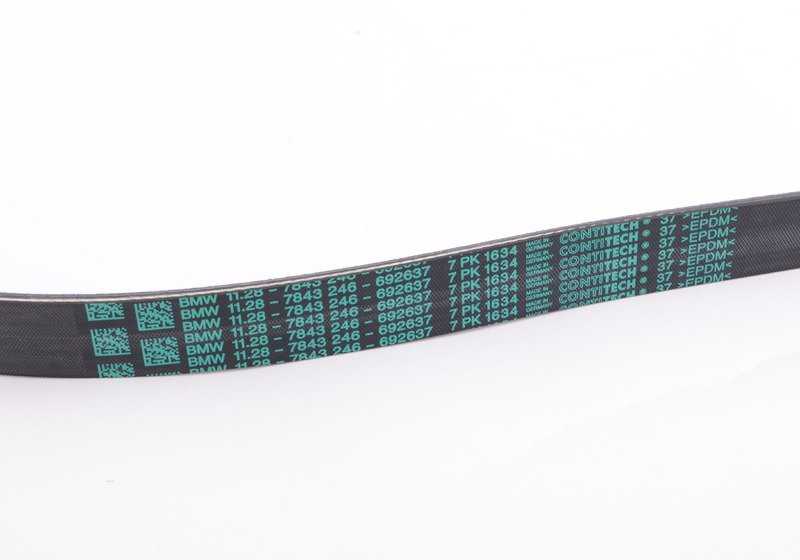 Rachated -Riemen für BMW F10, F06, F12, F13, F06N, F12N, F13N (OEM 11287843246). Original BMW