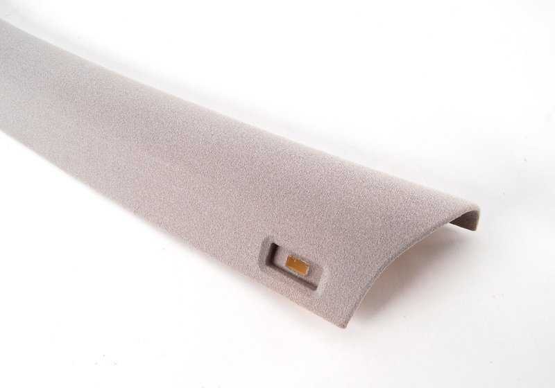 Cubierta embellecedora cortafuegos izquierda OEM 51438235005 para BMW E39. Original BMW.