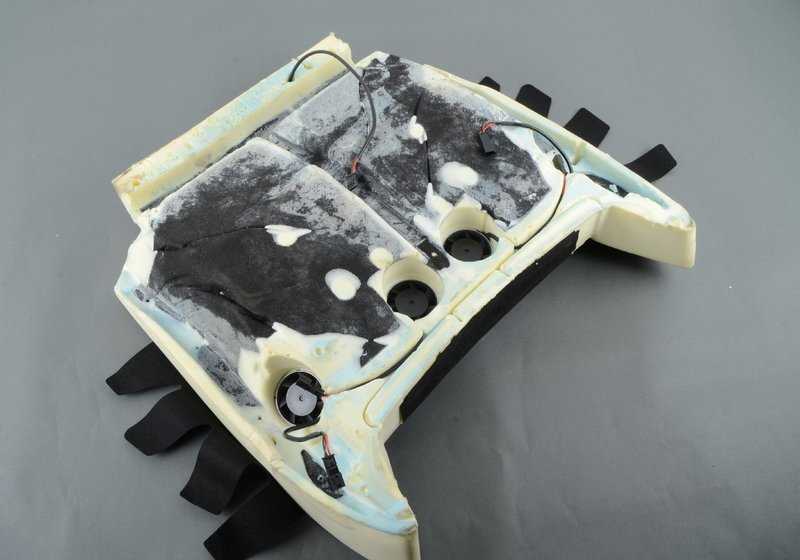Asiento confort con tapizado de cuero climatizado OEM 52107292791 para BMW E70, E71, E72. Original BMW