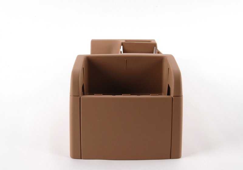 Console courte Hellbeige OEM 51168234155 pour BMW 3 E46 (316ci, 316i et plus). BMW d'origine.