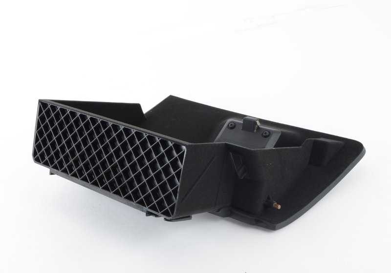 Guantero de cuero sintético OEM 51167143320 para BMW E39. Repuesto original BMW.