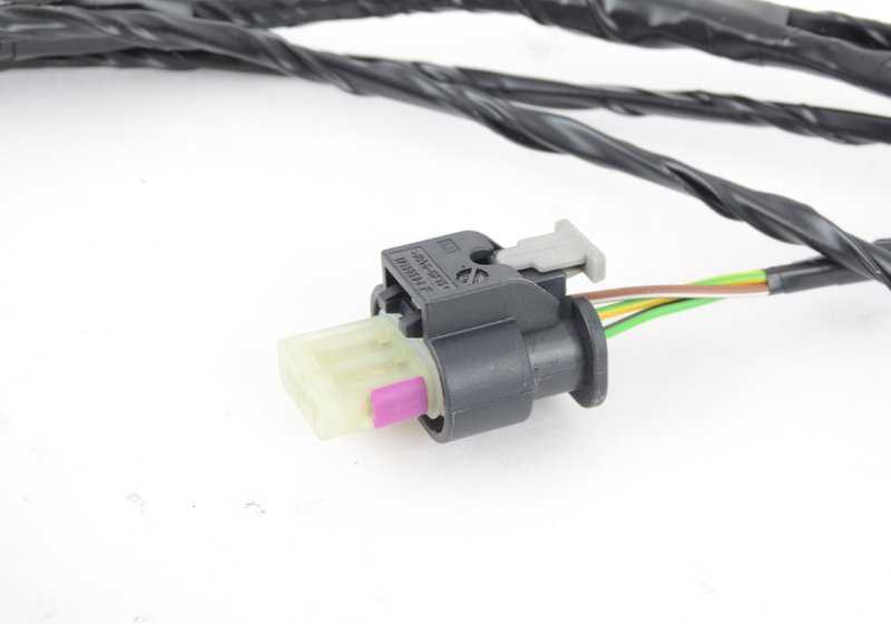 Rear PDC wiring harness for BMW E70 (OEM 61129209210). Original BMW