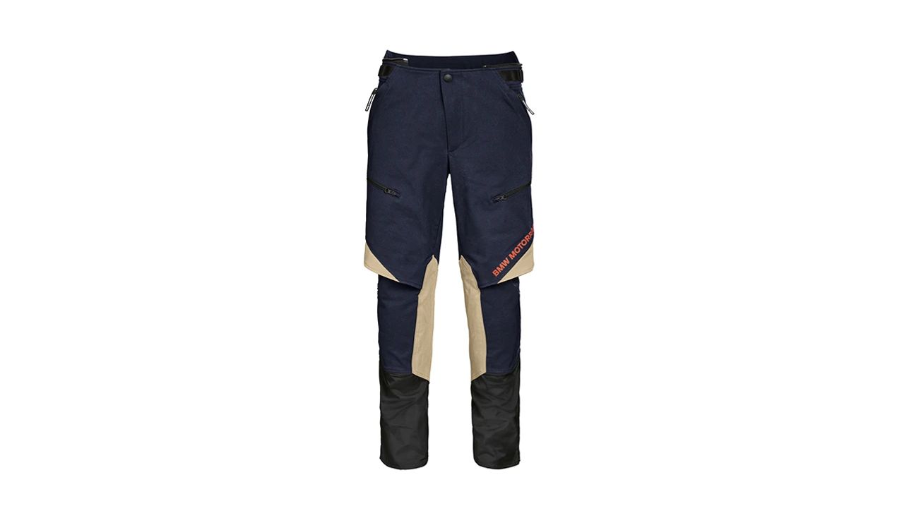 Pantalón GS Karakum GTX azul oscuro talla 56 OEM 76115B3D0B9 para BMW Motorrad. Original BMW Motorrad.