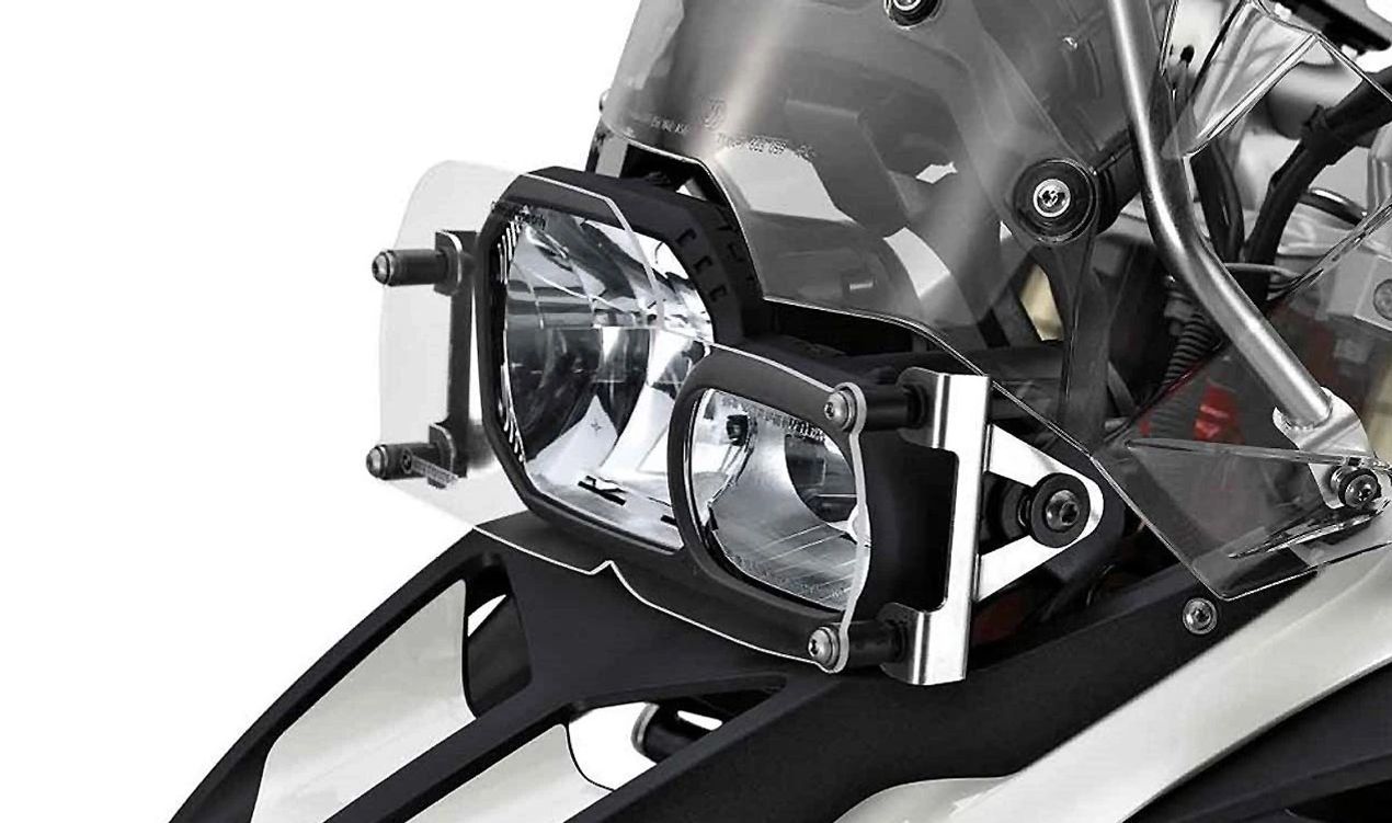 Parabrisas de protección todoterreno delantero OEM 77518533756 para motos BMW F700GS, F650GS, F800GS. Original BMW Motorrad.