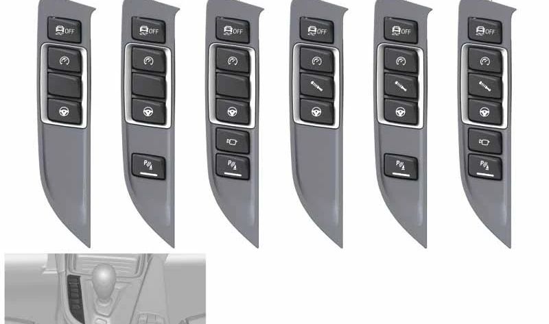 Módulo de control consola central OEM 61317850481 para BMW F87, F80, F82, F83. Original BMW.