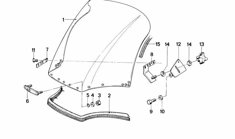 Rechte Basisunterstützung OEM 46631240656 für BMW Motorrad R248. Originales BMW -Stück, das für das Holding -System der Kopfkuppel geeignet ist. Spezifischer Ersatz für BMW R248 -Motorräder. Original BMW.