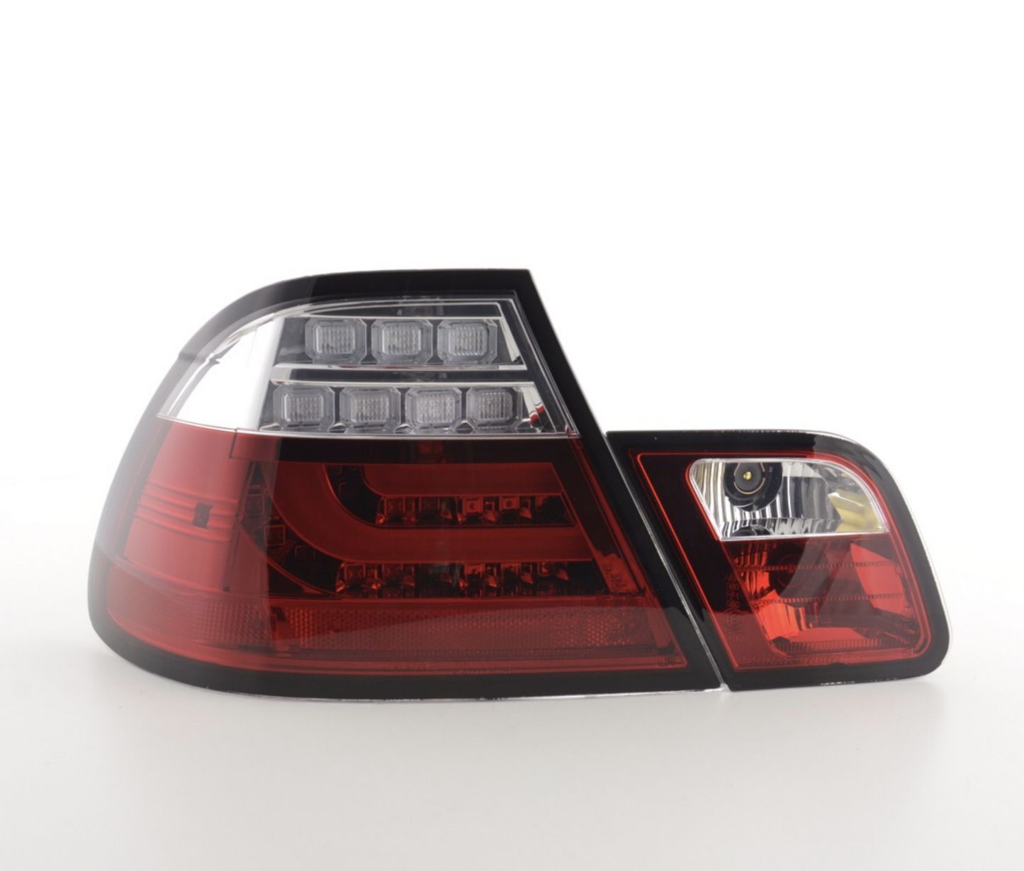 Pilotos Traseros Rojo / Claro Led Bmw Serie 3 E46 Coupe Restyling 03/2003-2006