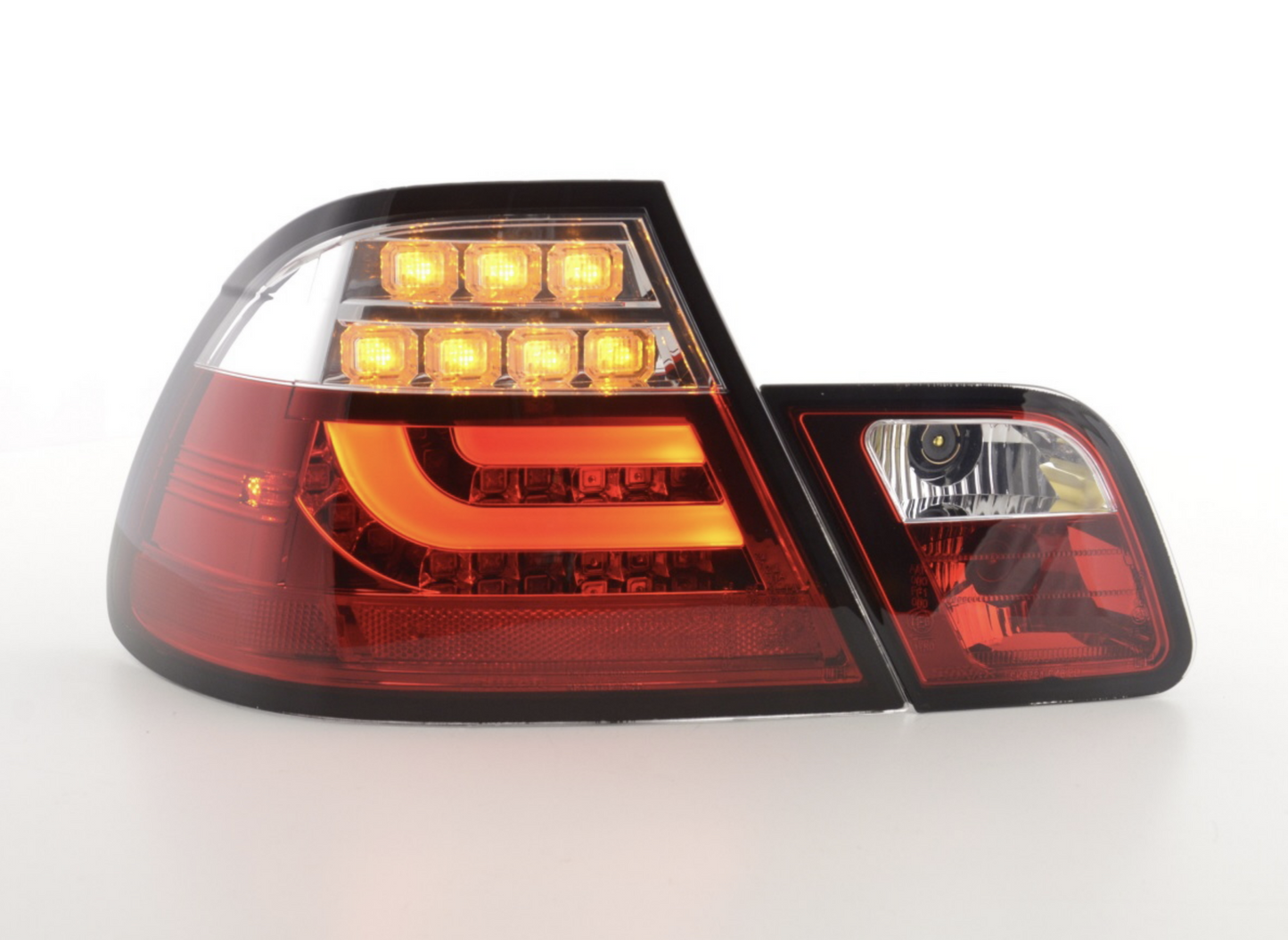 Pilotos Traseros Rojo / Claro Led Bmw Serie 3 E46 Coupe Restyling 03/2003-2006