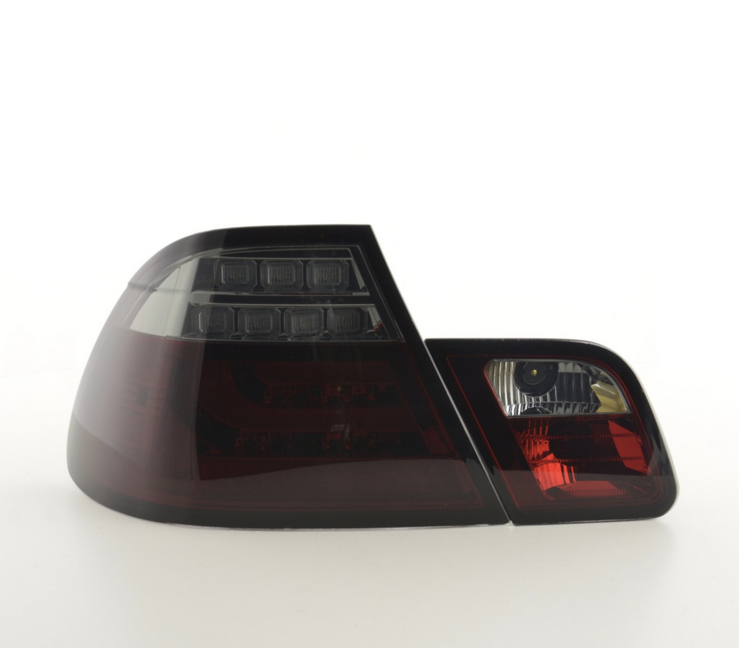 Pilotos Traseros Rojo / Negro Led Bmw E46 Coupé Restyling 03/2003-2006