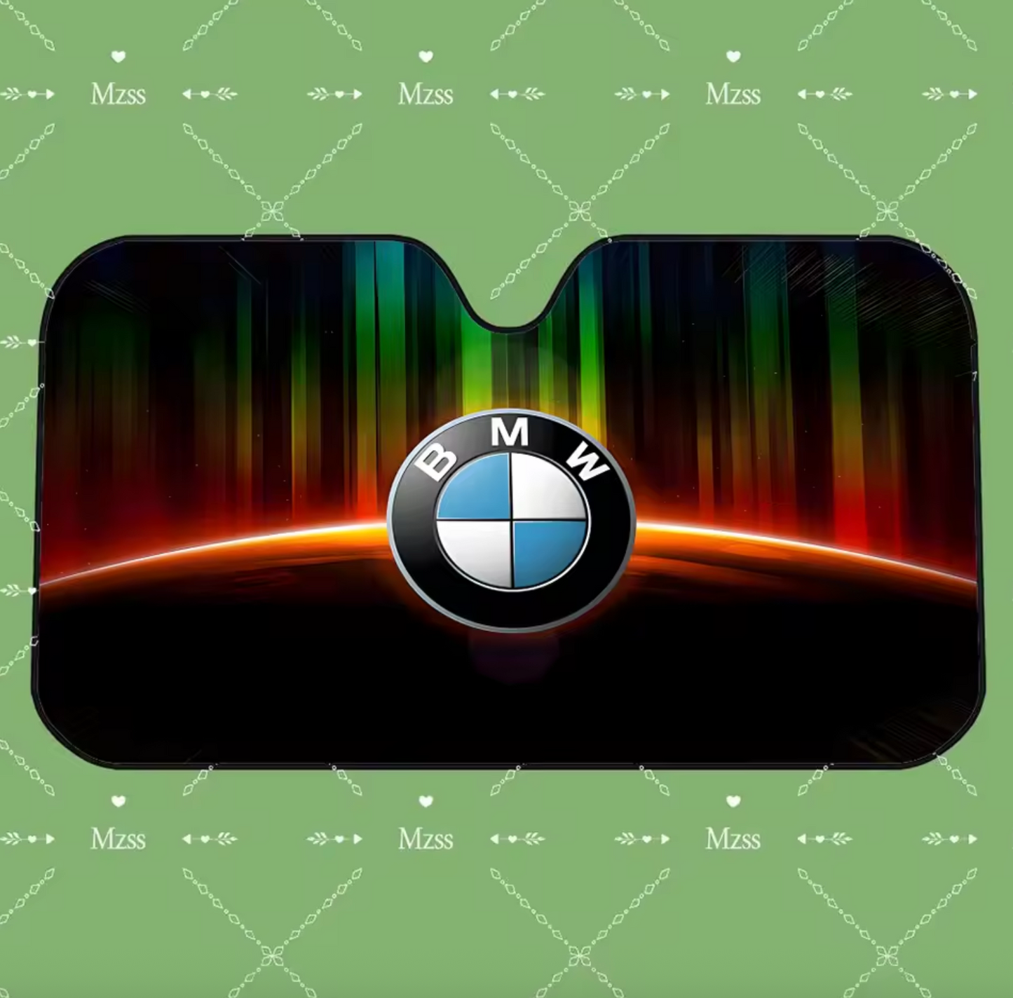 Parasol Plegable 130x70cm para BMW – Protección Solar con Diseños Exclusivos