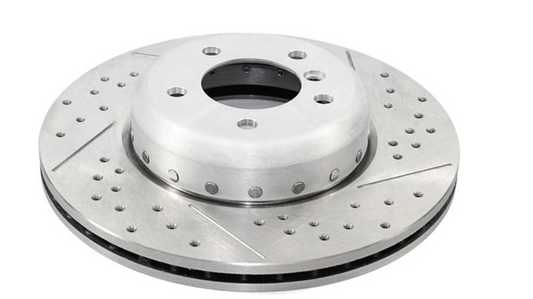 Disco freno ventilato forato posteriore OEM 34206797600 per BMW Serie 2 F22, F23, Serie 3 F30, F31, F34, Serie 4 F32, F33, F36... e altro ancora. BMW originale.