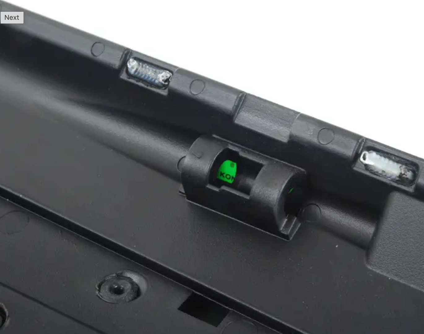 Compartimento di guanti in alluminio inferiore per BMW E70, E71, E72. BMW originale.