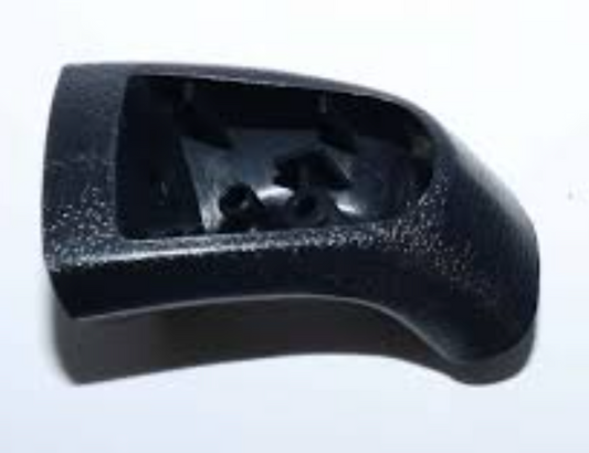 Reposabrazos delantero izquierdo (parte superior) OEM 51411822575 para BMW E21 y E12. Color azul marino. Pieza original BMW.