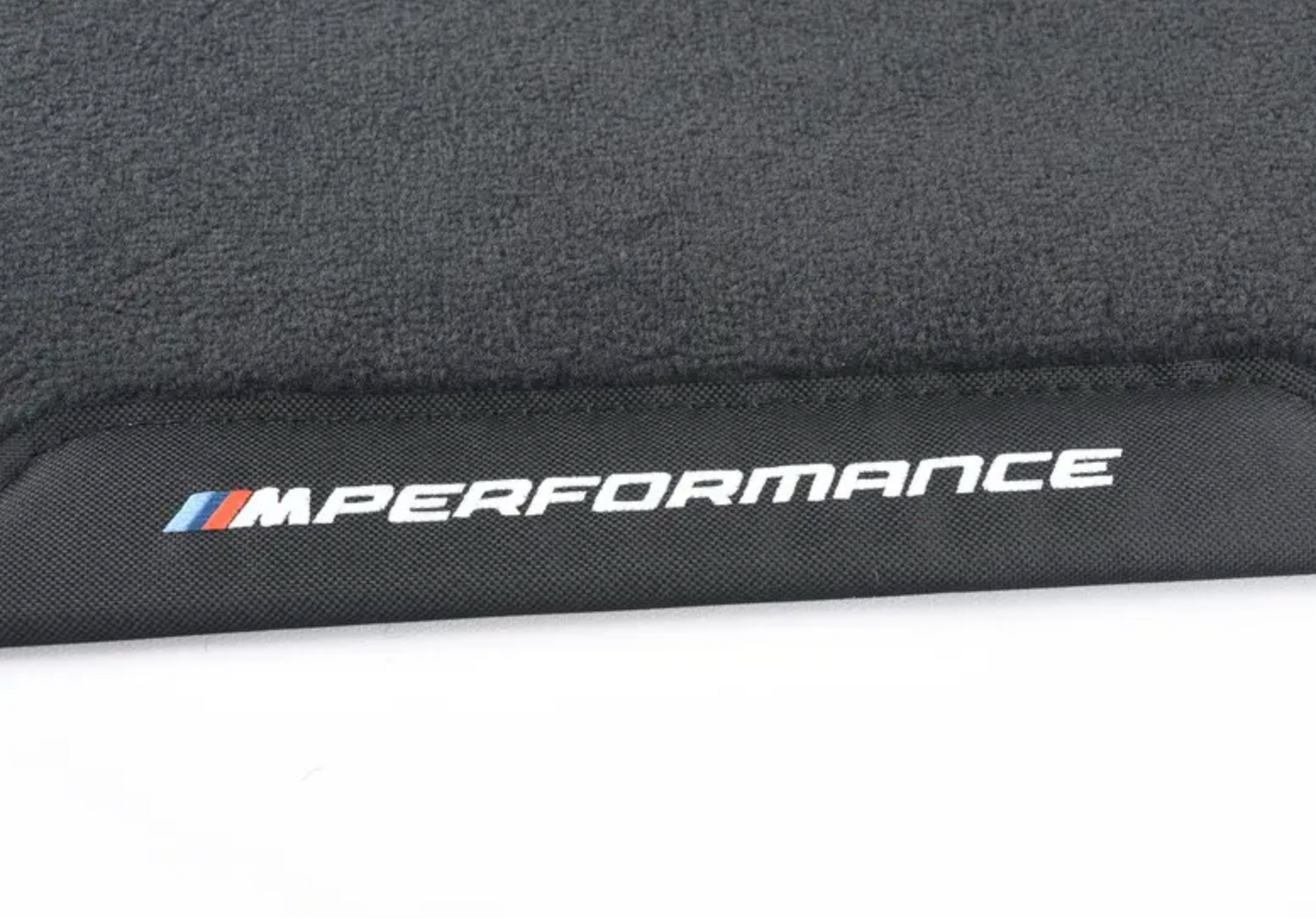 Alfombrillas M Performance negras OEM 51472457270 para BMW Serie 3 G20, G21, G80, G81 y Serie 4 G26 Gran Coupé… y más. Original BMW.