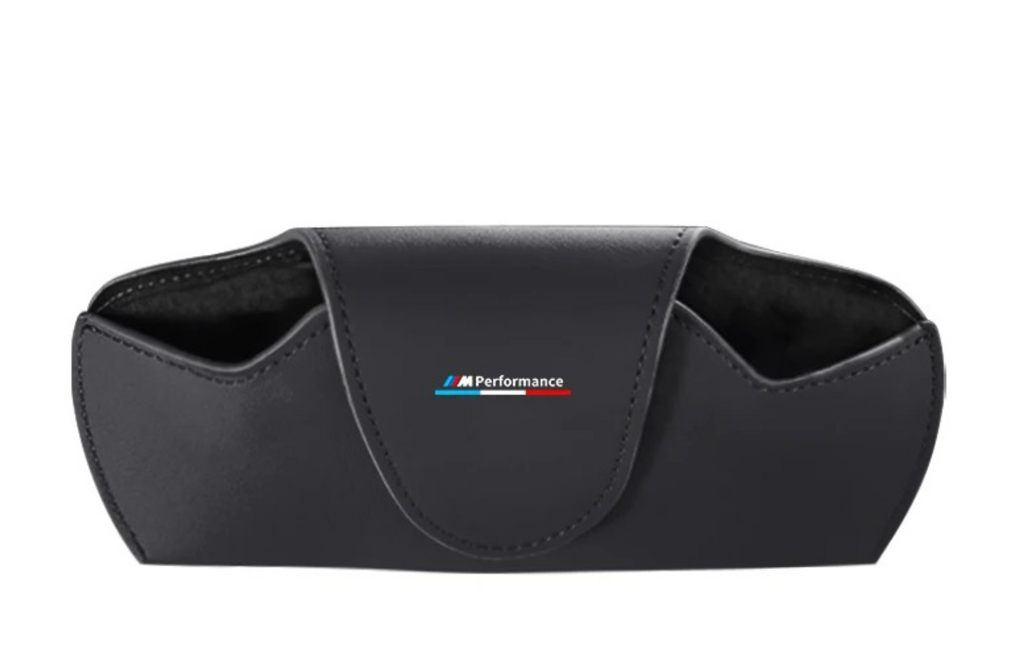 Estuche para Gafas de Sol con Logo ///M Performance – Fijación en Visera, Cuero y Microfibra