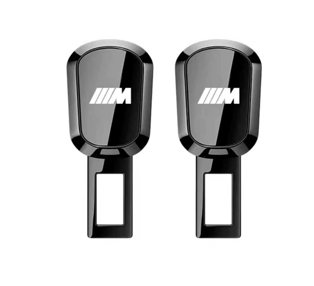 Bloqueador/Extensor de Cinturón de Seguridad con Logo ///M – Estilo Deportivo y Comodidad Extra