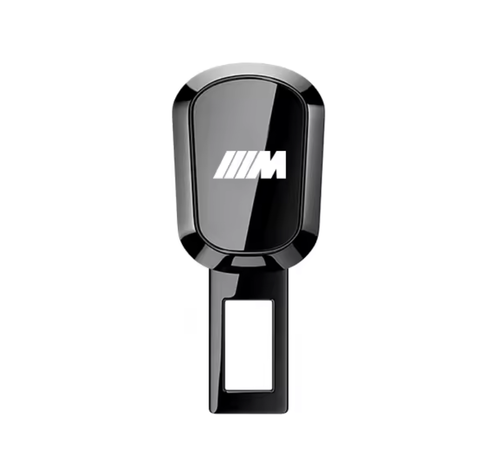 Bloqueador/Extensor de Cinturón de Seguridad con Logo ///M – Estilo Deportivo y Comodidad Extra