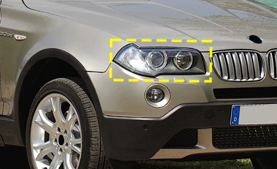 Set de Tulipas para Faros BMW X3 E83 (2004-2010) – Cubierta de Lente Transparente Izquierda o Derecha en Policarbonato