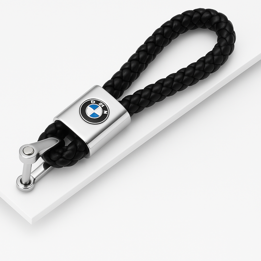 BMW style keychain with premium finish - two available designs