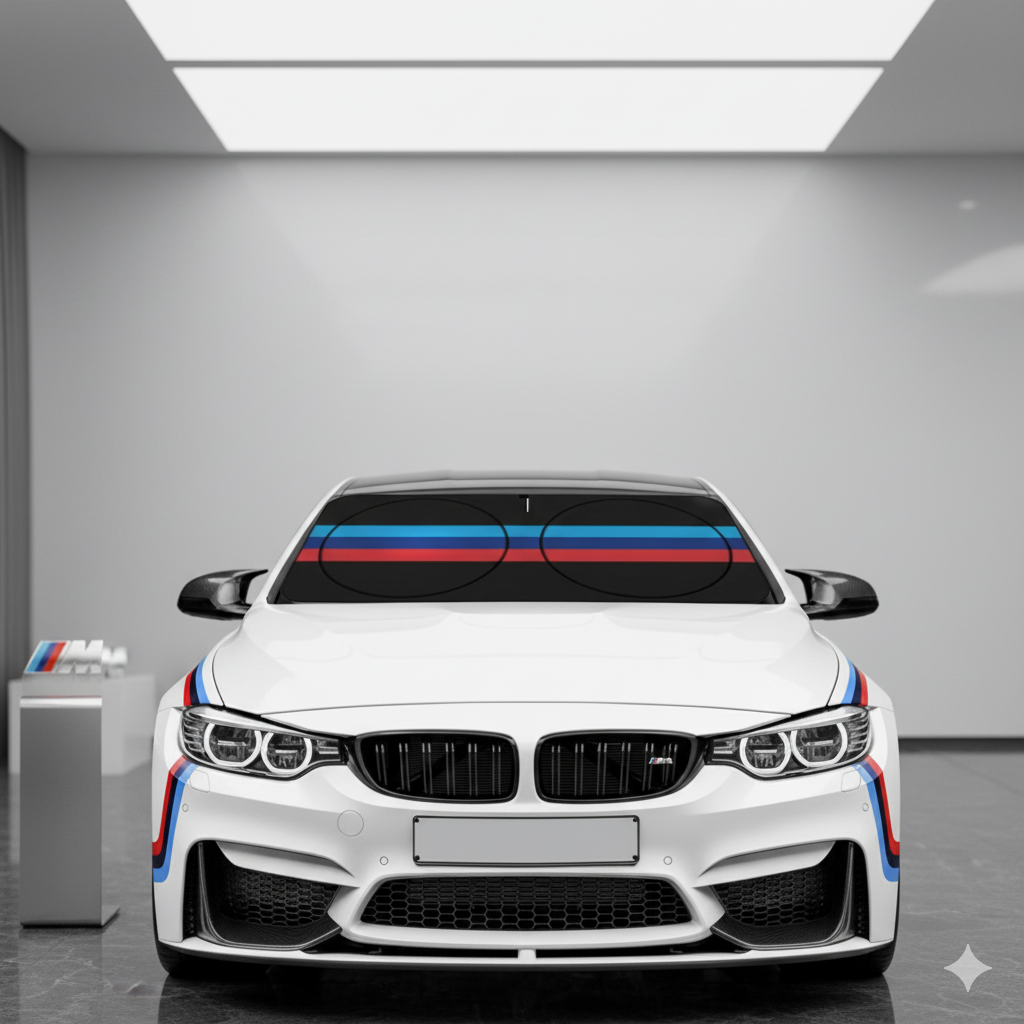 Vorderer Parasol für BMW, hohe Qualität, kompakte und einfache Speicherlimited Edition