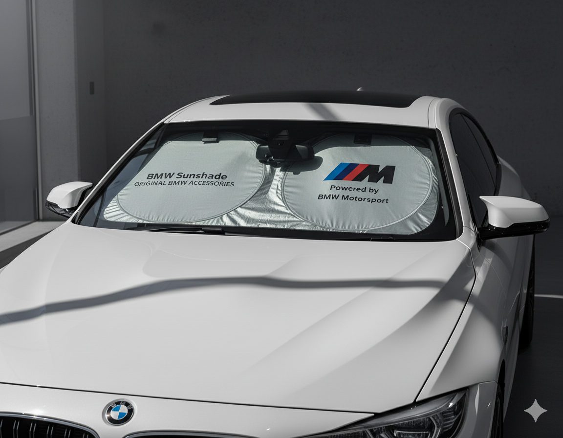 Parasol Frontal BMW ///M – Protección Solar Premium para tu BMW