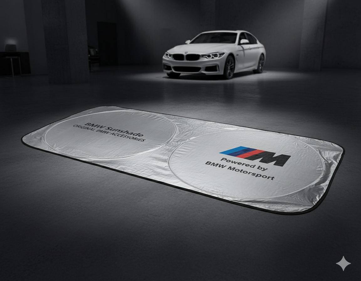 Parasol Frontal BMW ///M – Protección Solar Premium para tu BMW