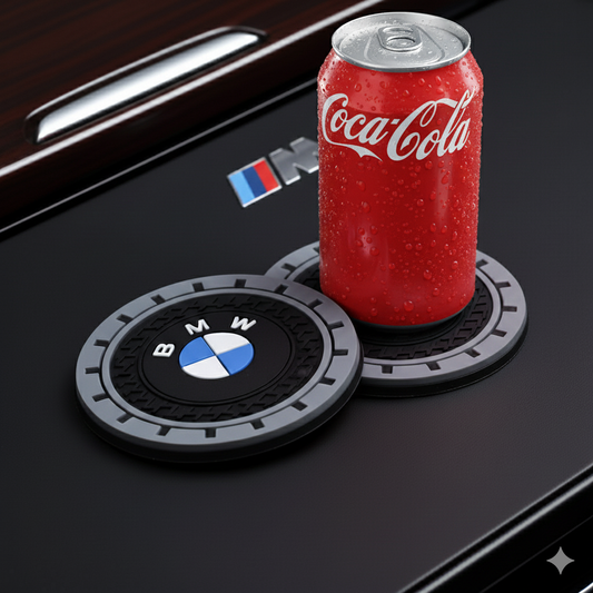 BMM coasters mats for original BMW cup holders.