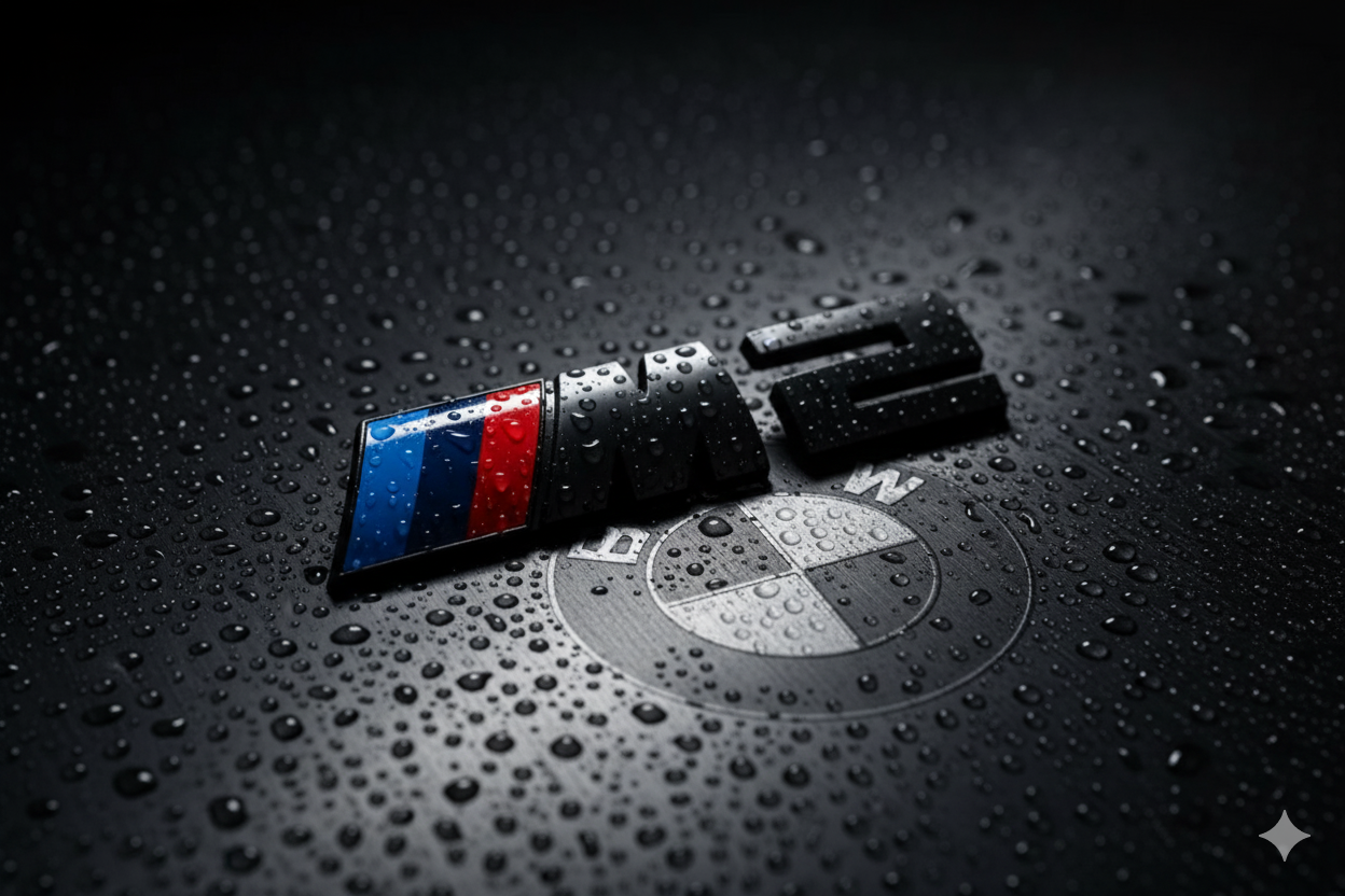 Emblema Trasero ///M (M1, M2, M3, M4, M5, M6 y M7) en Negro – Compatible con BMW