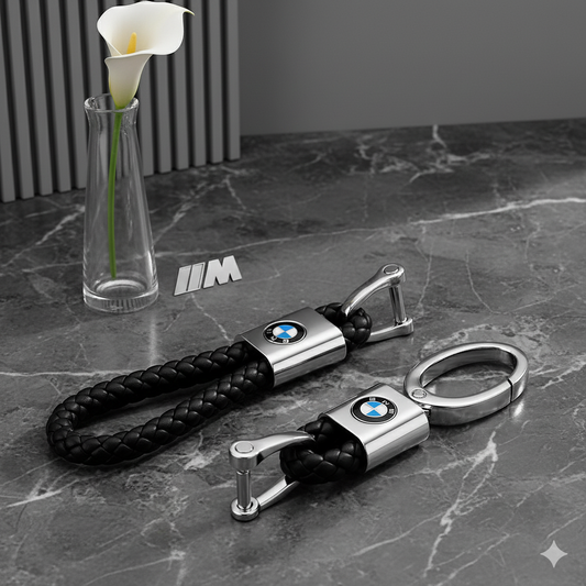 Porte-clés de style BMW avec finition premium - deux modèles disponibles