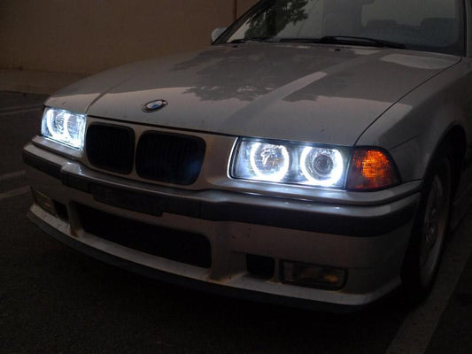 Ojos De Ángel / Angel Eyes Led Para Bmw E36 Serie 3 Bombillas