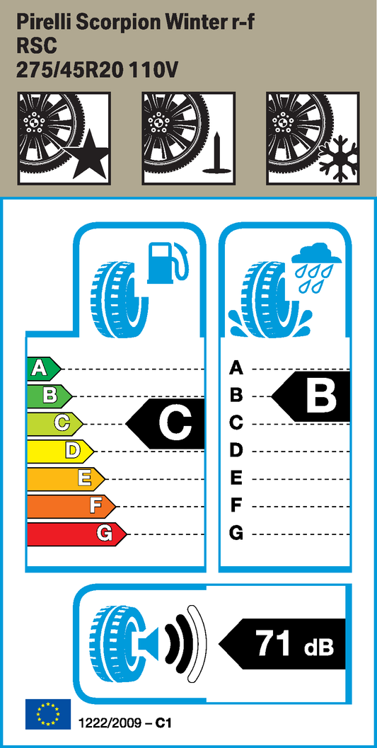 Rueda completa de invierno 20" diseño estrella 736 OEM 36112468774 para BMW X5 {G05 xDrive25d, xDrive30d, xDrive30i, xDrive40d, M50i}. Original BMW.