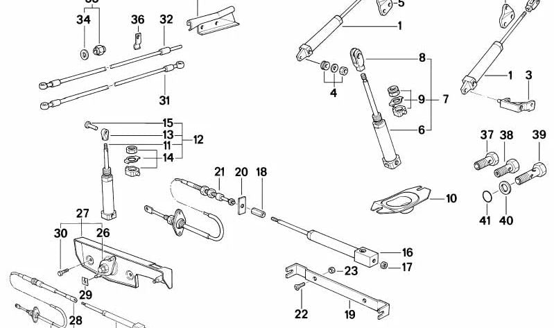 Tornillo Torx avellanado ISA M6x12 OEM 51211950266 para BMW E30, E34, E32, E38, E31. Original BMW. Ideal para fijaciones en carrocería, puertas y componentes como bombas de agua o cerraduras.